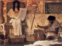 Alma-Tadema, Sir Lawrence - Joseph, Overseer of Pharaoh's Graneries